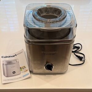 Cuisinart Silver Ice Cream Maker